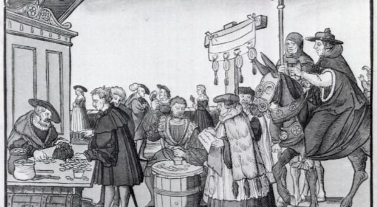 Luther gjorde op med tanken om, at man kunne købe sig til frelse ved hjælp af afladsbreve.